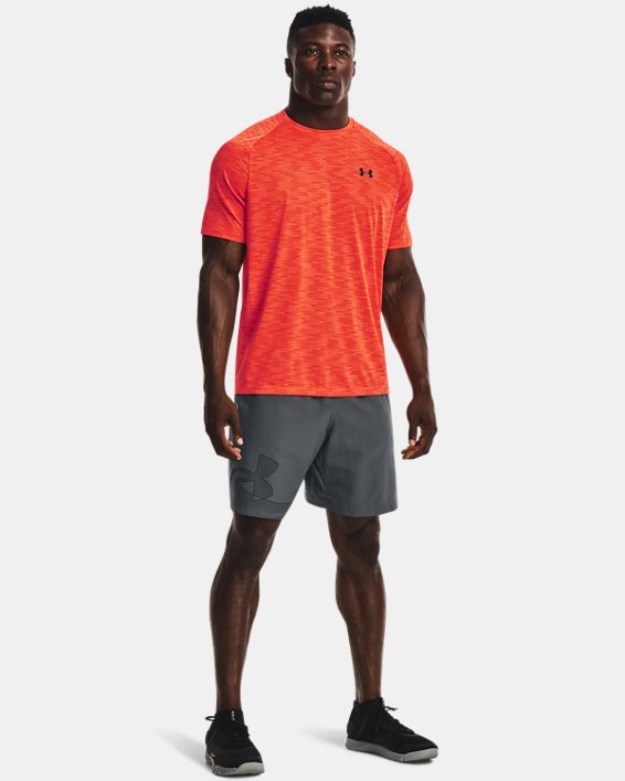 Men's UA Tech™ 2.0 Dash Short Sleeve, Orange, pdpMainDesktop image number 2